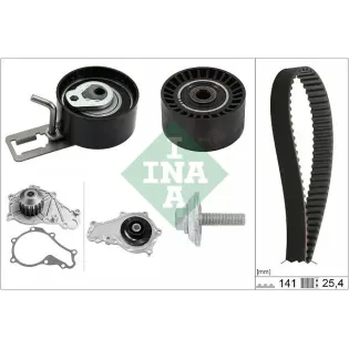 Schaeffler INA 530057830 Bomba de agua + kit correa distribución