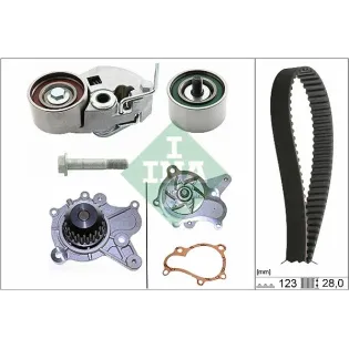Schaeffler INA 530054231 Bomba de agua + kit correa distribución